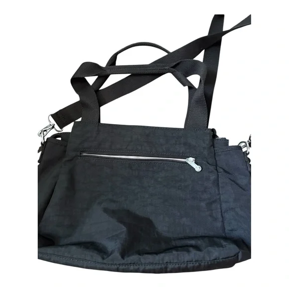 Kipling Elysia Black Shoulder Bag Purse Crossbody - Picture 5 of 15
